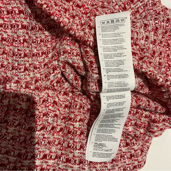 MAJE SET  Pink Tweed Top & Skirt! - Picture 11 of 13